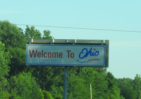 Ohio Aesthetic, Welcome To Ohio, Creek Comic, Camp Here And There, Summer Girls Trip, Welcome To Usa, States To Visit, Midwestern Gothic, Nice Socks