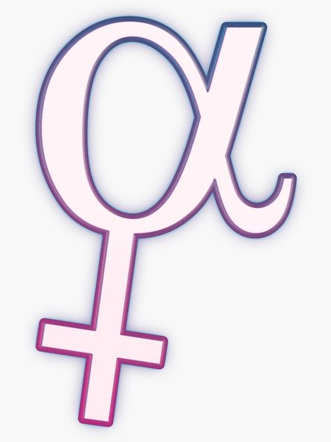 "Alpha female" Sticker for Sale by fmdmlvr | Redbubble Alpha Female Wallpaper, Female Alpha Tattoo, Alpha Female Tattoo Ideas, Alpha Woman, Being An Alpha Female Quotes, Alpha Pack Symbol, Alpha Girl, Female Symbol, Alpha Female