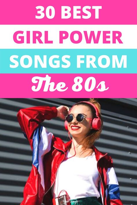 30 Best 80s Girl Power Songs | YourTango #music #power #80s 80s Karaoke, Top Karaoke Songs, 80 Music Songs Playlists, 80 Music, 80s Song Lyrics, Party Songs Playlists, Best 90s Songs, Best Karaoke Songs, 80s Music Playlist