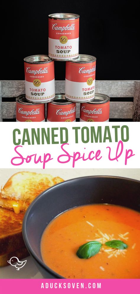 Pantry Soup, Tomato Soup Healthy, Easy Tomato Soup Recipe, Tomato Bisque Soup, Best Tomato Soup, Bisque Soup, Tomato Soup Easy, Condensed Tomato Soup, Tomato Soup Homemade