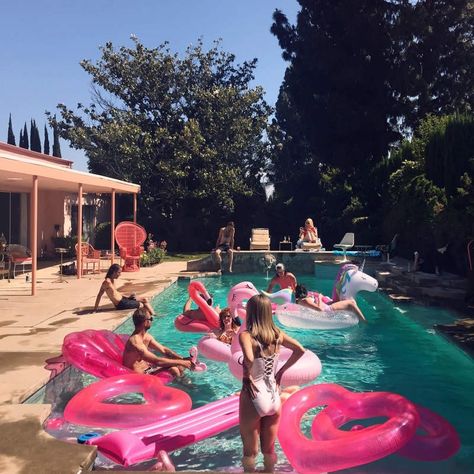 Photographer Jamie Nelson on why inspiration begins at home Small Pool Party Ideas, Pool Party Hen Do, Hens Ideas, Study From Home, Bachelorette Pool, Jamie Nelson, Pink Corvette, Wardrobe Styling, Pink Palace