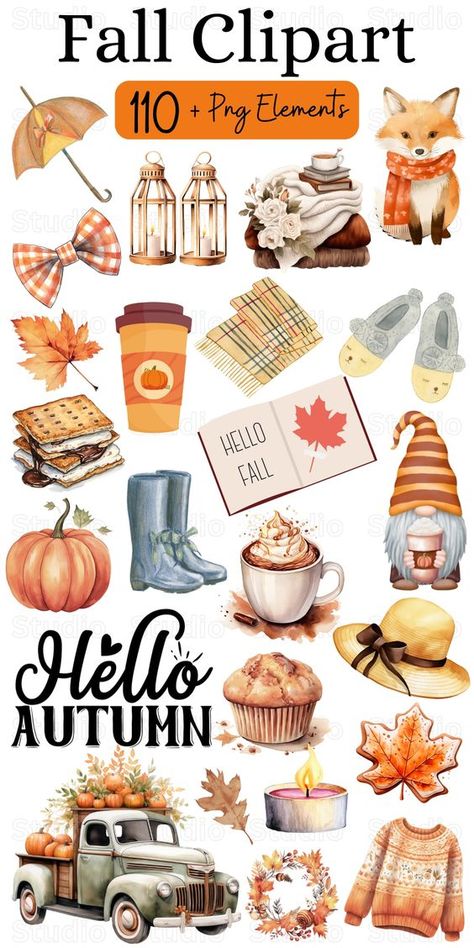 Fall Clipart Collection with Fall Clipart Autumn Clipart and Fall Graphics with Fall Leaves Clipart Halloween fonts #halloweenfonts fonts #fonts font #font 2.1049 Fall Clip Art Autumn, Fall Watercolor Clipart, Fall Printable Stickers, Autumn Leaves Stickers, Autumn Stickers Printable, Fall Stickers Free Printable, Charcuterie Clipart, Autumn Stickers Free Printable, Fall Sticker Ideas