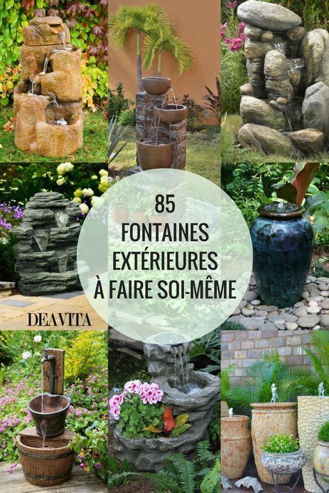 Comme les adeptes du bricolage deviennent de plus en plus nombreux, fabriquer une fontaine extérieure soi-même reste une des approches les plus adoptées pour personnaliser son projet et son espace #outdoor en même temps. Mais est-ce difficile de fabriquer de ses propres mains un tel point d’eau décoratif ? #garden Diy Gnome Garden, Gnome Garden Ideas, Corner Garden Ideas, Diy Gnome, Lamp Makeover, Budget Design, Back Garden Design, Aesthetic Garden, Corner Garden