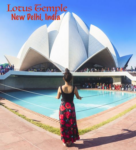 Explore Drawing, Lotus Temple, Travel Pose, Temple Photography, Senior Photo Poses, India Photography, Adventure Travel Explore, Travel Pictures Poses, New Delhi India