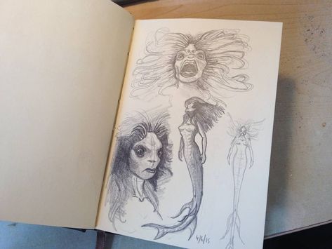 Harry Potter Sketchbook, Drawing Ideas Creative Sketchbooks, Harry Potter Mermaid, Harry Potter Creatures, Pencil Drawings Of Love, Harry Potter Sketch, Drawing Ideas Creative, Beginner Sketches, Harry Potter Tattoo