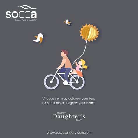 Daughters Day Creative Ads, Happy Daughters Day, Daughter Day, National Daughters Day, Festival Quotes, Jewellery Advertising, Insta Highlights, World Map Wallpaper, Social Media Advertising Design