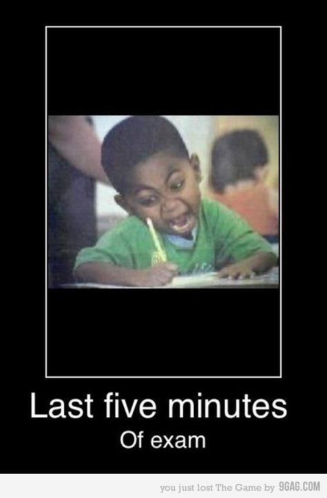 haha! I'm sure this will be me in just a few weeks when the first exams roll around! Testing Quotes, State Testing, Funny Pictures With Captions, Picture Captions, School Humor, I Smile, Bones Funny, Funny Cute, I Laughed