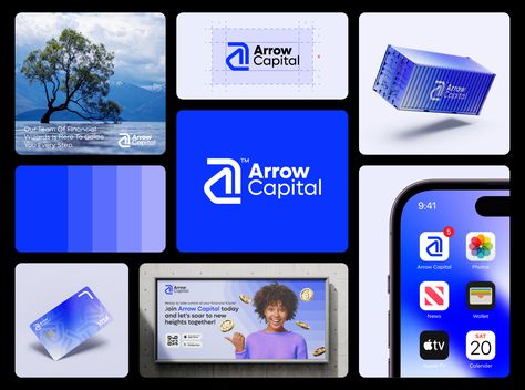 Arrow Capital | A Logo Mark | Brand Identity | Brand Guidelines by Al-Amin Shikder Brand Guidelines Design, Logo Mark, Minimal Logo, Brand Guidelines, A Logo, Brand Identity, Global Community, Creative Professional, Logo Design