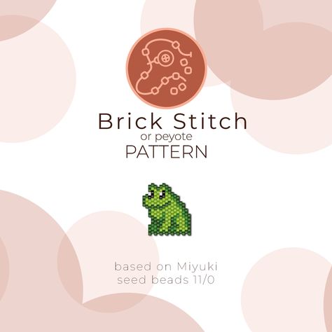 Crafty Fox, Kids Earrings, Brick Stitch Pattern, Bead Loom Patterns, Brick Stitch, Loom Patterns, How To Make Earrings, Beading Tutorials, Loom Beading