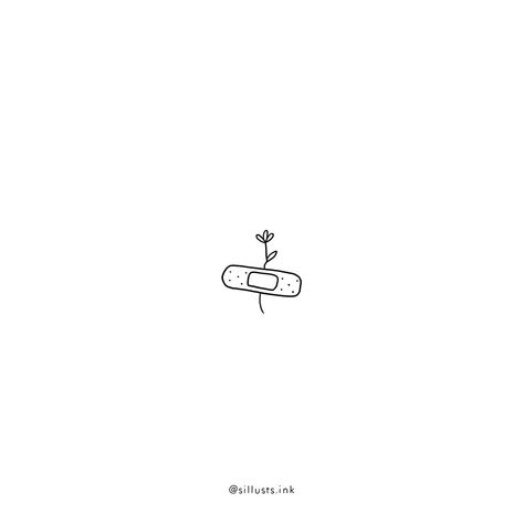 Minimalist Tattoo Resilience, Small Tattoos Nurse, Healing Minimalist Tattoo, Lineart Tattoo Minimal, Fineline Minimalist Tattoo, Simple Line Tattoo Minimalist, Healing Line Art, Tattoo About Healing, Single Line Tattoo Minimalist