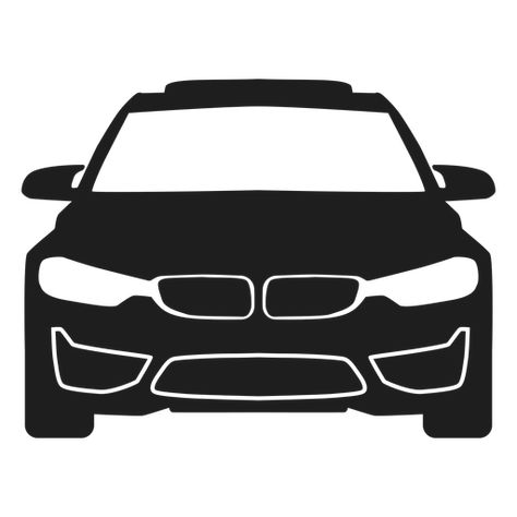 Bmw car front view silhouette #AD , #ad, #Aff, #car, #silhouette, #view, #Bmw Front Facing Car, Car Vector Illustration, Disney Silhouette Art, Car Front View, Car Animation, Carros Bmw, Bmw Performance, Mercedes Truck, Idee Cricut