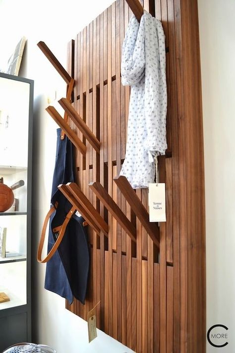 Vstupná Hala, Masculine Interior, Clothes Hanging, Design Del Prodotto, The Loft, Old Building, Wooden Wall, 인테리어 디자인, Coat Rack