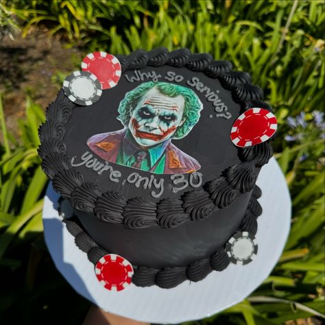 Why so serious? #joker #jokercake #cutecakes #vintagecakes #heartcakes #occakes #socalcakes #birthdaycakeinspo #wiltontips #cakesofinstagram #orangecountycakes #weddingcakes #wiltoncakes #ocevents #cakes #cakebusiness #hobbylobby #thelayeredbakery #smallbusiness #colourmill #americolor #foryou #explorepage Joker Cake Ideas, Joker Cake, Why So Serious Joker, Wilton Tips, Heart Cakes, Wilton Cakes, Cake Business, Why So Serious, Vintage Cake