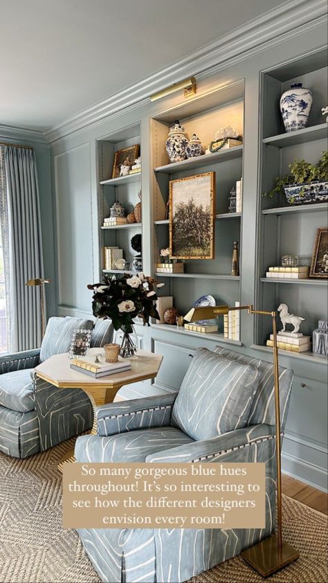 Home Library Design, Living Room Inspo, A Living Room, Formal Living Rooms, Home Office Design, Front Room, My New Room, Living Room Inspiration, Traditional House