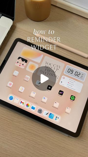 53K likes, 126 comments - hausofplanner on August 28, 2022: "Aesthetic reminders widget!📱✨ This is the most highly requested video on how to make the reminders widget on iPad homescreen. I'm using Reminders app to create a list of reminders, notes or affirmations ,and simply add the widget to the homescreen!📱📝☁️😍💕 〰️ #reminders #ipadaesthetic #homescreensetup #digitalplanning #digitalplanningideas #ipadplanner #ipadplanning #digitalsticker #paperlessplanning #goodnotes #goodnotes5 #goodn Asethic Ipad Homescreen, How To Add Widgets To Ipad, Ipad Homescreen Inspo Aesthetic, How To Decorate Ipad Homescreen, Reminder Widget Aesthetic, Apps For Widgets, How To Use Goodnotes On Ipad, Aesthetic Reminders Widget, To Do List Widget