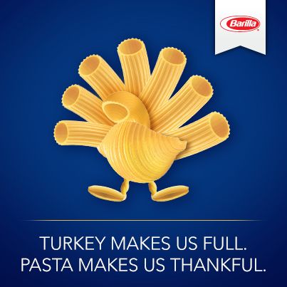 Happy Thanksgiving! Thanksgiving Creative Ads, Thanksgiving Advertising Design, Thanksgiving Email Marketing, Pasta Advertisement, Happy Thanksgiving Social Media Post, Italian Palette, Thanksgiving Ads, Holiday Ads, Creative Marketing Campaign