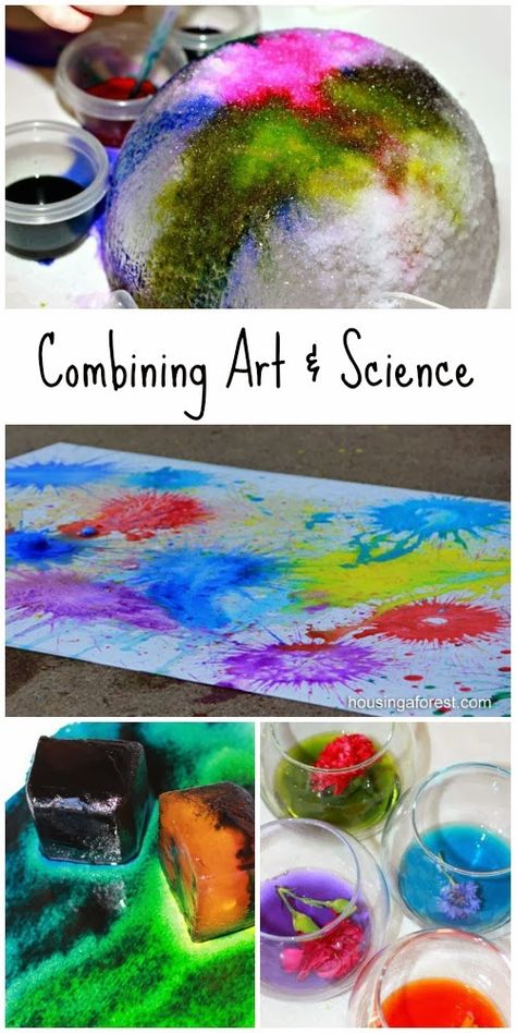 Colorful Activities, Preschool Science, Art And Science, Homeschool Science, Science Classroom, Science Fair, Teaching Science, Preschool Art, Science Art