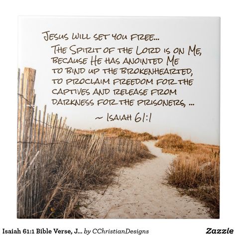 Bible Verse Isaiah, Things Quotes, Isaiah 61, Bible Promises, Bible Study Verses, Prayer Verses, Free Bible, Inspirational Quotes God, Verses Quotes