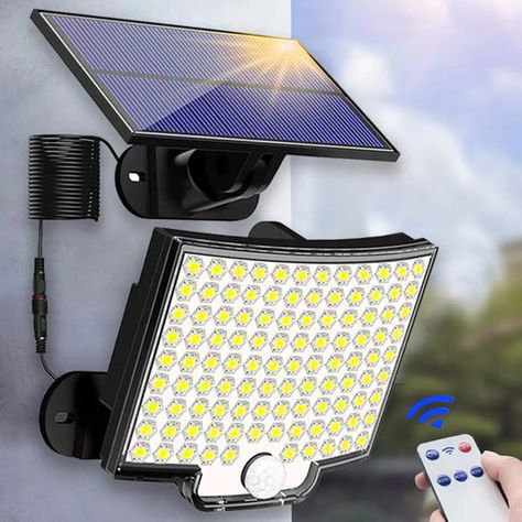 Garage Backyard, Penghematan Energi, Outdoor Solar Lamps, Solar Lawn Lights, Solar Wall Lights, Photovoltaic Panels, Solar Led Lights, Solar Powered Lights, Motion Sensor Lights