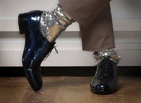 Sequins and Glitter - Album on Imgur Glitter Socks, Viktor & Rolf, Girls Socks, Fashion Details, Sock Shoes, Knee Boots, Sequin, Fashion Inspo, Fashion Week