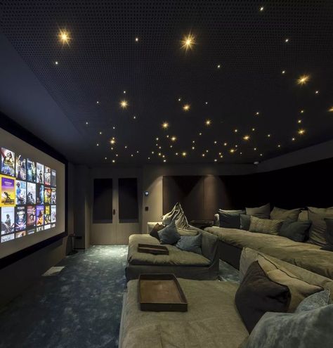 Sala Cinema, Home Theater Room Design, Theater Room Design, Home Cinema Room, Dream Life House, Home Theater Rooms, Home Theater Design, Mansion Interior, Dream House Rooms