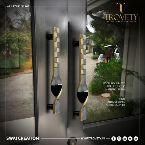 #trovetyhardware #hardware #hardwarestore #manufacturing #doorhandlecollection #maindoordesign #handle #luxurydoorhandle #luxurylifestyle #inspiration #unique #classicdesign #interioestyling #India Dussehra Post, Luxury Door, Main Door Design, Hardware Store, Door Hardware, Classic Design, Door Handles, India, Quick Saves