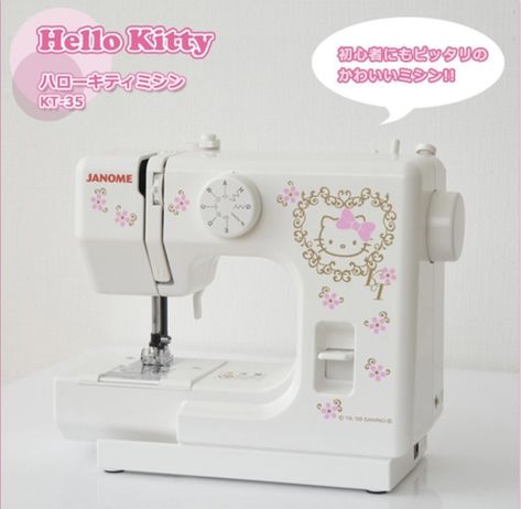 https://amzn.to/40fX6tt Hello Kitty Sewing, Webcore Aesthetic, Electric Sewing Machine, Deco Fashion, Apartment Bedroom Decor, Apartment Bedroom, Bedroom Idea, Gentle Monster, Hello Kitty Sanrio