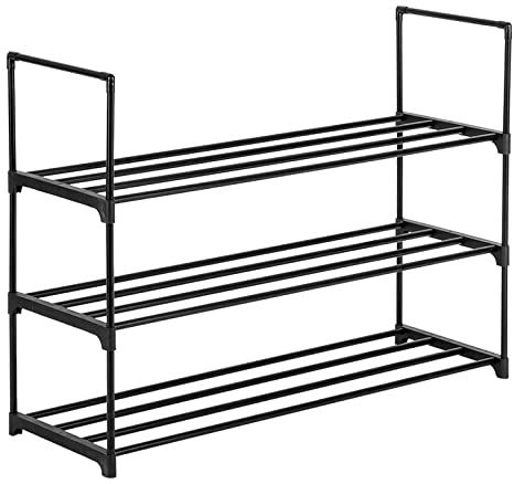 Ochine Stackable Shoes Rack Storage Shelf Freestanding Storage Shelf Metal Shoe Rack Free Standing Shoe Racks Stackable Shoe Shelf Stand for Bedroom, Closet, Entryway, Dorm Room Organizer