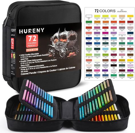 Professional Art Supplies for Artists, Vibrant Color Pencil Set In Zipper Case Paint Pens For Rocks, Professional Art Supplies, Acrylic Paint Markers, Colored Markers, Posca Marker, Adults Coloring, Art Pens And Markers, Colored Pencil Set, Acrylic Paint Pens