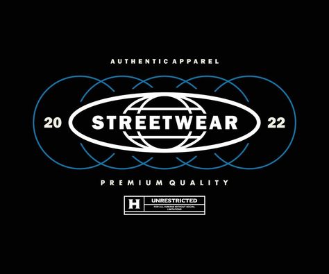 Street Style Branding, Street Brand Logo, Streetwear T Shirt Design, Streetwear Poster, Futuristic Streetwear, Streetwear Tshirt Design, Design For T Shirt, Desain Buklet, Clothing Brand Logos