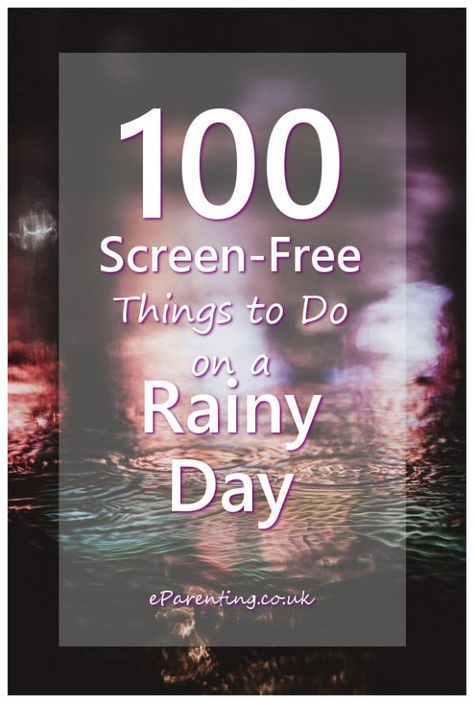 Things To Do Inside, Rainy Day Fun, 100 Things To Do, Screen Free Activities, Things To Do When Bored, Activities For Adults, Boredom Busters, Rainy Day Activities, Screen Free