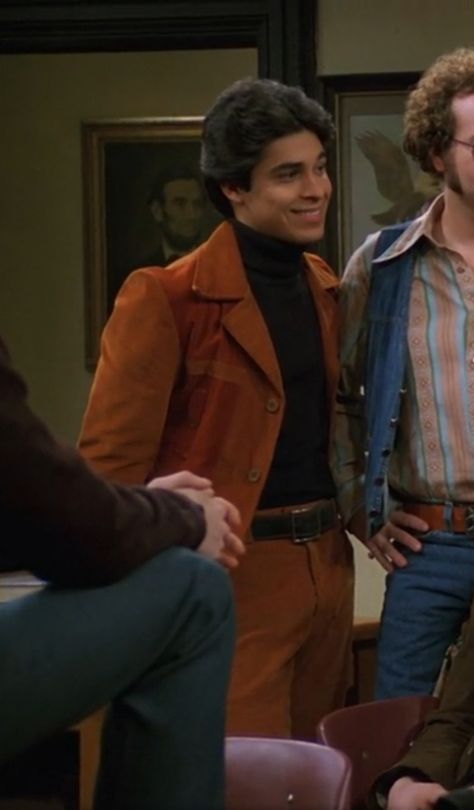 Thats 70 Show Outfit, That 70s Show Fashion, Fez That 70s Show, Kelso That 70s Show, That 70s Show Outfits, 70s Show Outfits, Men Outfits Aesthetic, 70s Fashion Men, Show Outfits