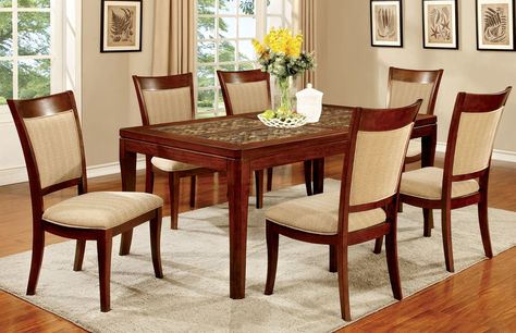 Transitional Dining Table, Traditional Dining Room Table, Transitional Dining Tables, Dining Table Design Modern, Simple Dining Table, Glass Top Dining Table, 7 Piece Dining Set, Table Top Design, Dining Table Design