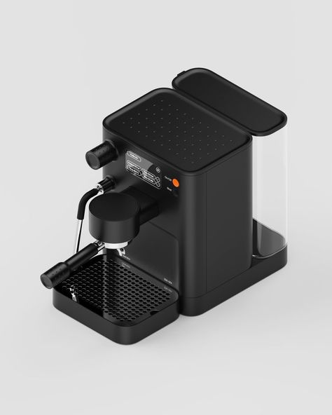 Espresso Machine — Alessandro Boldrin Espresso Machine Design, Coffee Machine Design, Coffee Brewing Methods, Home Espresso Machine, Blender Models, Filter Coffee Machine, Electronics Design, Coffee Station, Custom Coffee