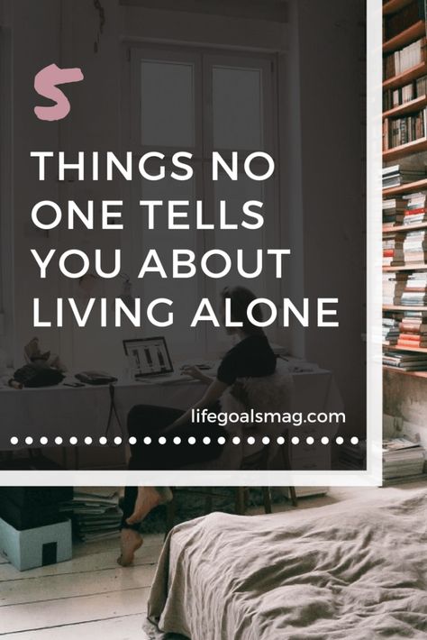 what it's really like to live alone. tips for making the best of apartment living by yourself Living By Yourself For The First Time, Modern Rustic Home Office, Living By Yourself, Traditional Home Decor Ideas, Single Girl Apartment, Living Alone Tips, Home Office Decor Inspiration, Apartment Safety, Happiness Goals