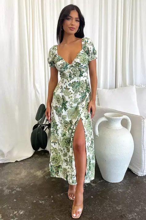 https://i.imgur.com/6R5cLfu_d.webp?maxwidth=640&shape=thumb&fidelity=medium Bridal Shower Dress For Guest Summer, Short Puffy Sleeves, So Fetch, Scarlett Dresses, Summer Wedding Guests, Party Attire, Guest Attire, Shower Dresses, Wedding Attire Guest