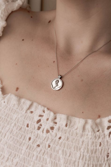 Silver jewelry that lasts @ SELFO Silver Jewelry Pale Skin, Rose Necklace, Pale Skin, Necklace Designs, With Love, Silver Jewelry, Silver Necklace, Sterling Silver, Skin