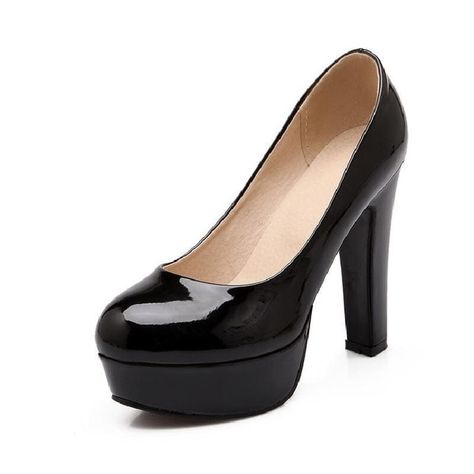 Patent Platform Low Cut Thick Heel Shoes In Plus Sizes https://pleasuresandsins.com/products/patent-platform-low-cut-thick-heel-shoes-in-plus-sizes Pleasures and Sins #Bestseller Thick Heel Shoes, Wedding Shoes Flats, High Heels Shoes, Patent Leather Shoes, Thick Heel, Platform High Heels, Black High Heels, Thick Heels, Heels Shoes