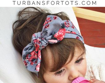 This item is unavailable Perlengkapan Bayi Diy, Knotted Baby Headband, Diy Bebe, Baby Hair Accessories, Toddler Headbands, Top Knot Headbands, Baby Diy