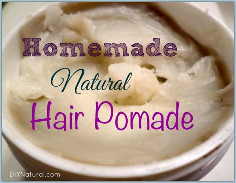 Finally! A homemade pomade without all the parabens, formaldehyde, fragrance, and other undesirable ingredients in the store-bought stuff. And it's non-greasy! Diy Pomade For Hair, Homemade Pomade, Pomade Recipe, Diy Hair Pomade, Hippy Girl, Hair Paste, Scrub Corpo, Natural Hair Diy, Greasy Hair