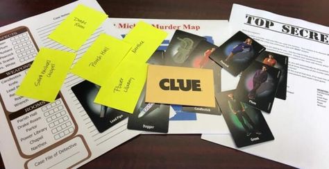 Live Clue: Bring the Board Game to Life for Youth & Adults How To Play Clue In Real Life, Live Action Clue Game, Live Clue Game, Real Life Clue Game, Mystery Board Games, Clue Game, Clue Board Game, Mystery Party Game, Clue Party