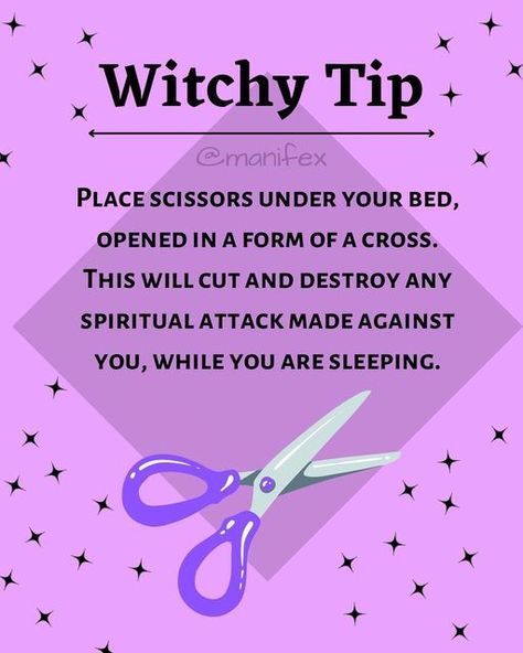 𖤓NIKKI WALKER𖤓 WITCHY MANIFESTING on Instagram: "Here’s a simple tip for today ✨✂️ . . . . . . . . . . . . . . . . #pagan #witchcraftspells #castingspells #witchymemes #witchyaf #witchesofinstagram #witchesofinstagram🔮🌙 #witch #witchesofig #witchystuff #witchythings #witchyvibes #witchylife #witchaesthetic #lovespells #witchymemes #witchcraft #instawitch #moonwitch #occult #witchcraft🔮" Witchy Manifestation, Witchy Tips Magick, Buttons In Witchcraft, Baby Witch Tips, Witchy Tips, Witchy Stuff, Witch Tips, Money Spells Magic, Hoodoo Spells