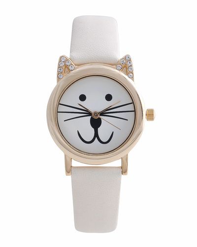 Nice Watch, Cream Cat, Cat Watch, Mew Mew, Tic Toc, Cat Fashion, Kit Kat, Cat Jewelry, Cat Face