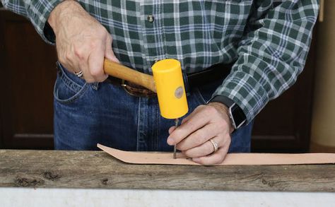 Ice Pick, Tandy Leather, Art Of Manliness, Leather Wristbands, Faux Leather Belts, Perforated Leather, The Tools, Whittling, Leather Belts