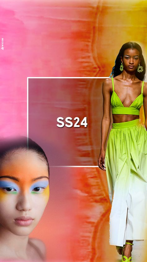 The Sun rises. Courovale's SPRING SUMMER 24 was launched. #leather #fashion #trends #Courovale #springsummer24 #ss24 #springsummer Spring Summer 24/25 Trends, Spring Summer 2024 Fashion Trends Colors, Ss24 Fashion Trends, Ss24 Trends, Mood 2024, Fabric Techniques, Colour Trend, Ss 2024, Spring Color Palette