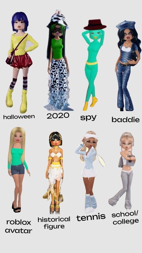 more dti ideas #dti #dresstoimpress #dtiinspo #roblox Dti Roblox Ranks In Order, Dti Theme Chic, Roblox Avatar Dti Outfit, Brand Dti Outfit, Dti Outfits Codes, Dti Decades, Cute Dti Outfits, Cottagecore Dti, Drees To Impress Outfit Idea