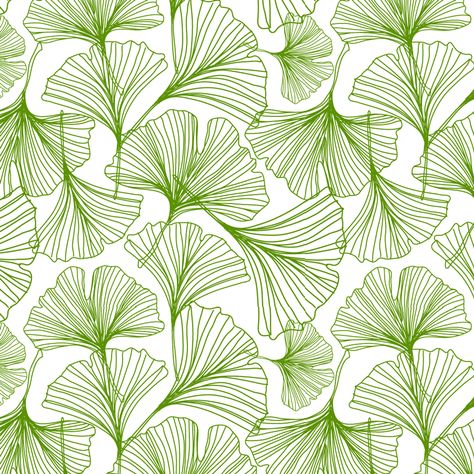 leaf patterns  | Jessica Swift Gingko Green Leaf wallpaper Background Leaf, Wallpaper Leaf, Conservatory Decor, Green Leaf Wallpaper, Whats Wallpaper, Gingko Leaves, Leaf Template, Ginkgo Leaf, For Wallpaper