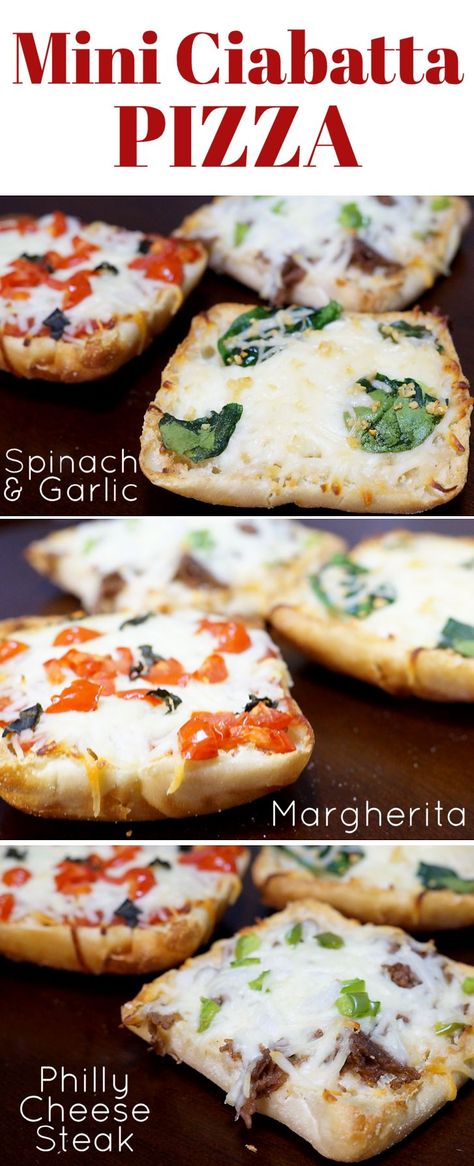 Ciabatta Pizza, Recipes For Game Day, Ciabatta Roll, Cheese Steak, Philly Cheese, Ciabatta Bread, Bread Pizza, Flatbread Pizza, Italian Pizza