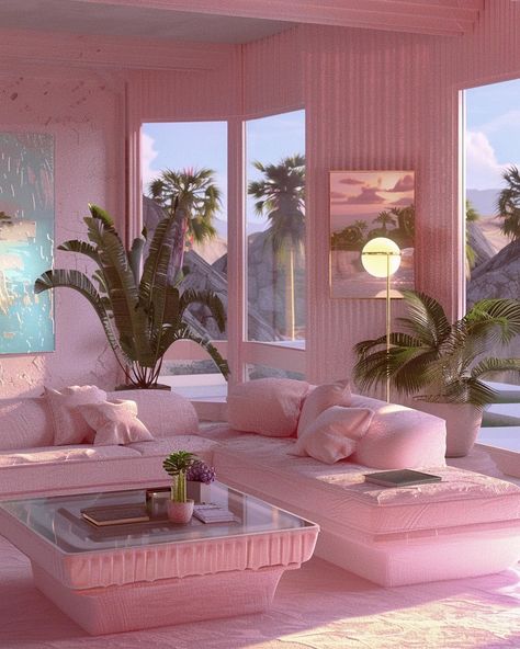 [AI] 80s cotton candy haven 🩷 Get your wall posters on liminaldestinations.com (link in bio!) • • • • (AI images — MJ 6) #80sinterior #1980sinterior #80saesthetic #1980s #80svibes #80snostalgia #80sdecor #80s #vintage #interiordesign #homedecor #luxuryhomes Dreamy 80s Aesthetic, Pastel 80s Aesthetic, 1980 Interior Design, 1980s Mansion, 80s House Aesthetic, 80s Apartment Aesthetic, 80s Mansion, Vintage 80s Aesthetic, Dexter Dalwood