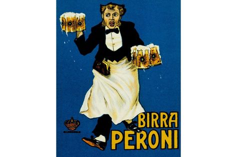 Vintage Peroni beer ad